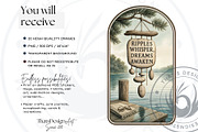 Summer Lakeside Leisure Clipart Set, a Seasonal Illustration by ThatsDesignArt (Thumbnail 2 of 10)