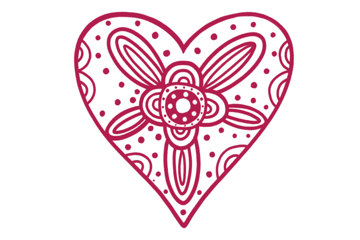Hippie & Boho Heart, Procreate Stamp, a Brush Add-On by Sense Library (Photo 9 of 19)
