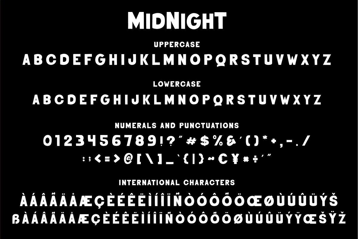 Midnight | Handwriting Sans Serif, a Sans Serif Font by Tigadestd Type (Photo 4 of 6)