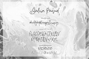 Badliver Ramsenal Handwriting Font, a Script Font by Maxim apperian (Thumbnail 7 of 7)