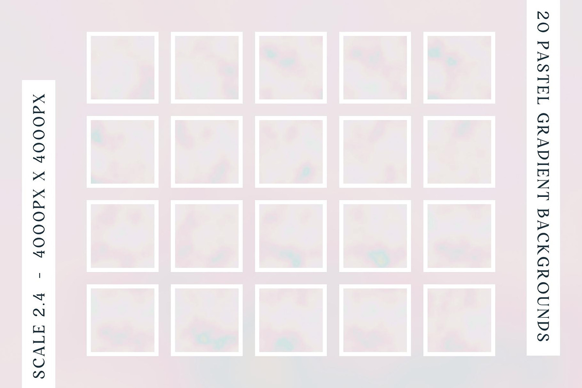 Dreamy Pastel Gradient Collection, a Texture Graphic by Brand & Palms (Photo 4 of 16)