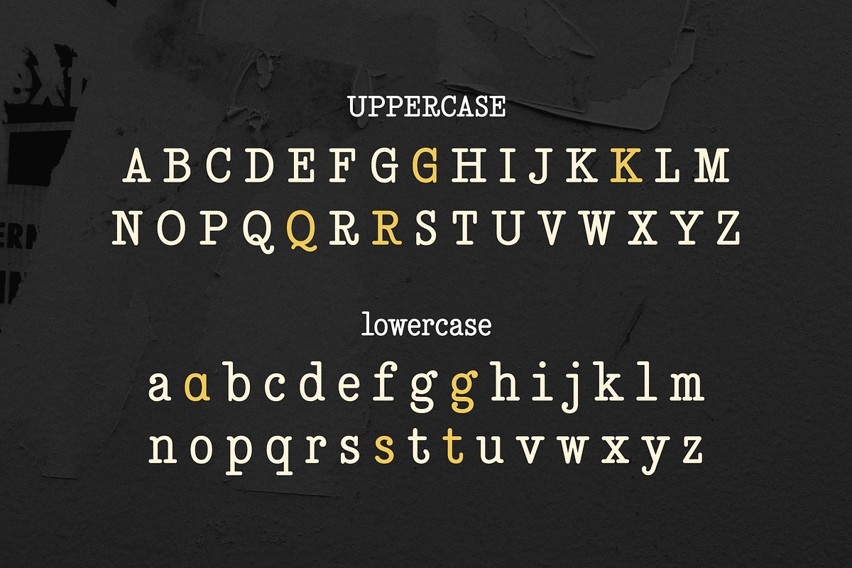 Dustcode - Classic Typewriter Font, a Serif Font by Typia Nesia (Photo 2 of 12)