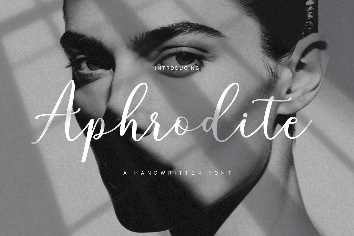 Aphrodite, a Script Font by Gatype (Photo 1 of 15)
