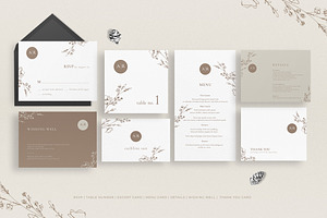 Amanda - Wedding Invitation Suite