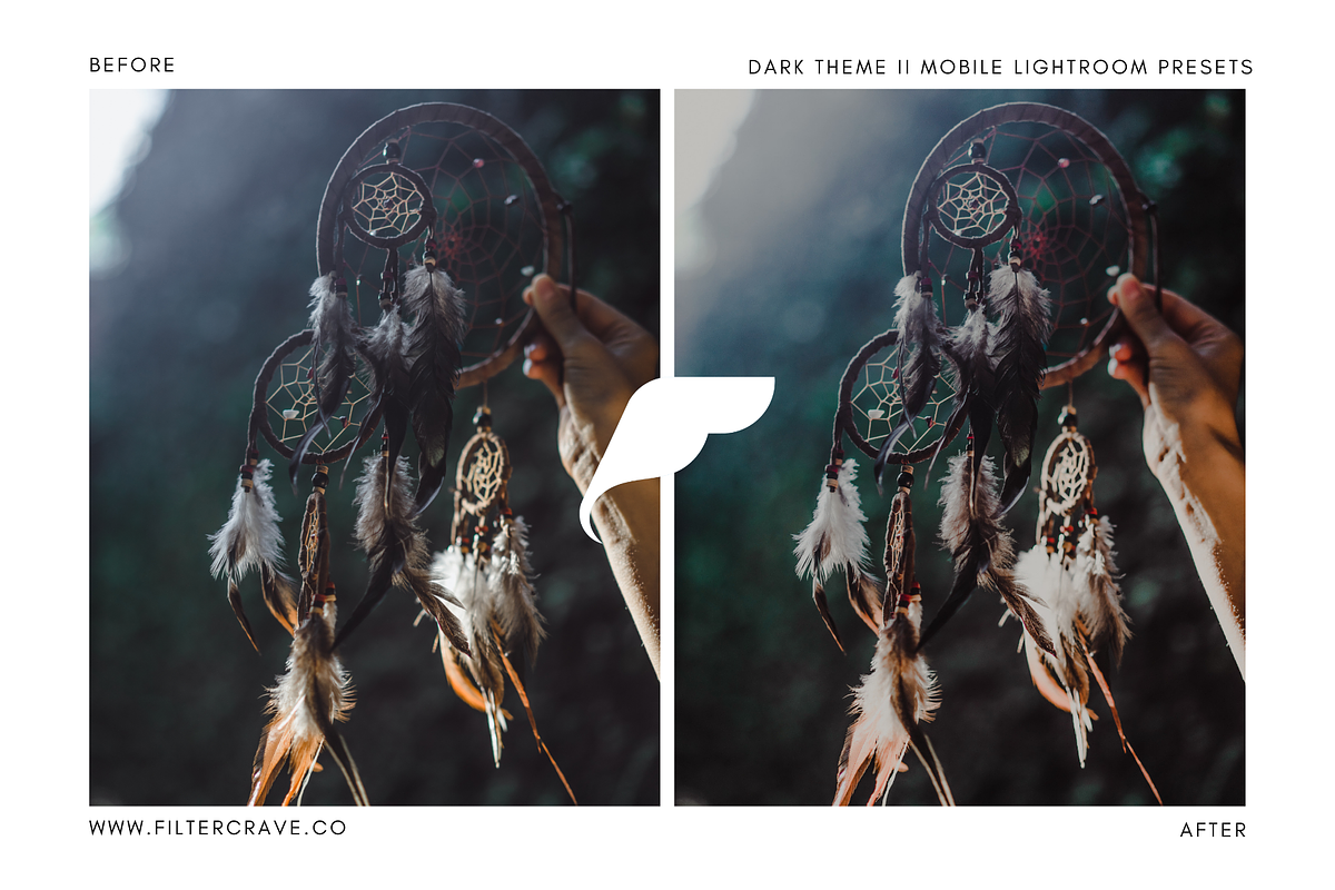 Dark Mobile Lightroom Presets II, an Action Add-On by Filtercrave (Photo 5 of 9)