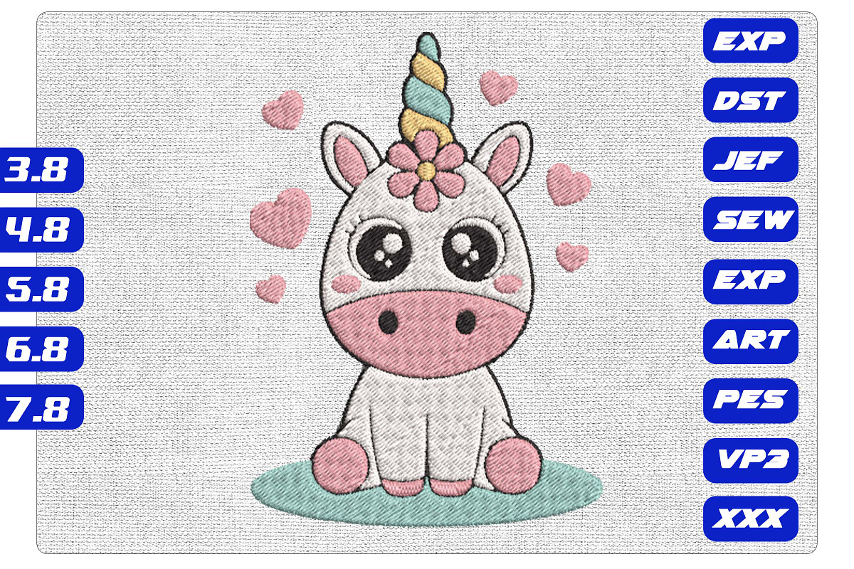 Kawaii Unicorn with Hearts Machine, an Illustration by Purpose Ekbal (Photo 1 of 3)