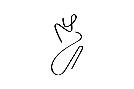 Women Line Drawing
