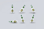 Vintage Beer Bootle Mock-Up, a Product Mockup by DesignRushMarket (Thumbnail 1 of 5)