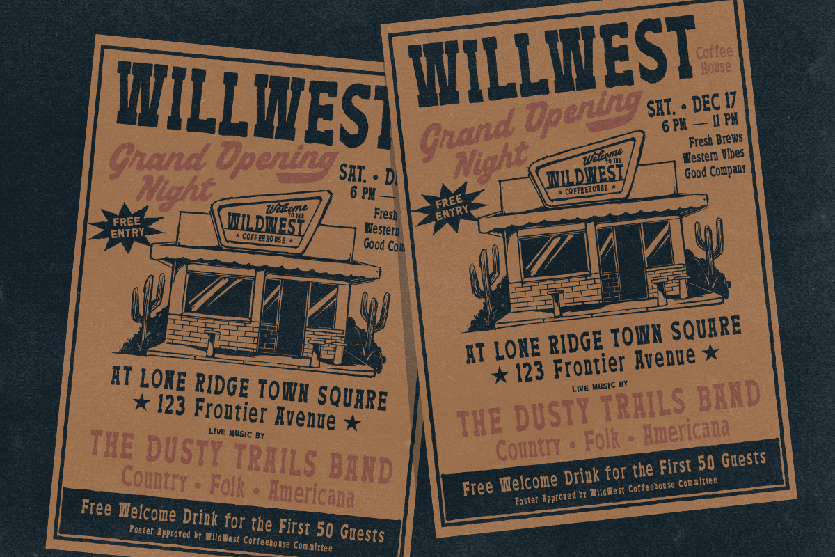 Canford - Western Font Collection, a Serif Font by Letterhend Studio (Photo 4 of 11)