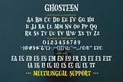 Ghosteen - All Caps Display Font, a Serif Font by Airotype (Thumbnail 7 of 8)
