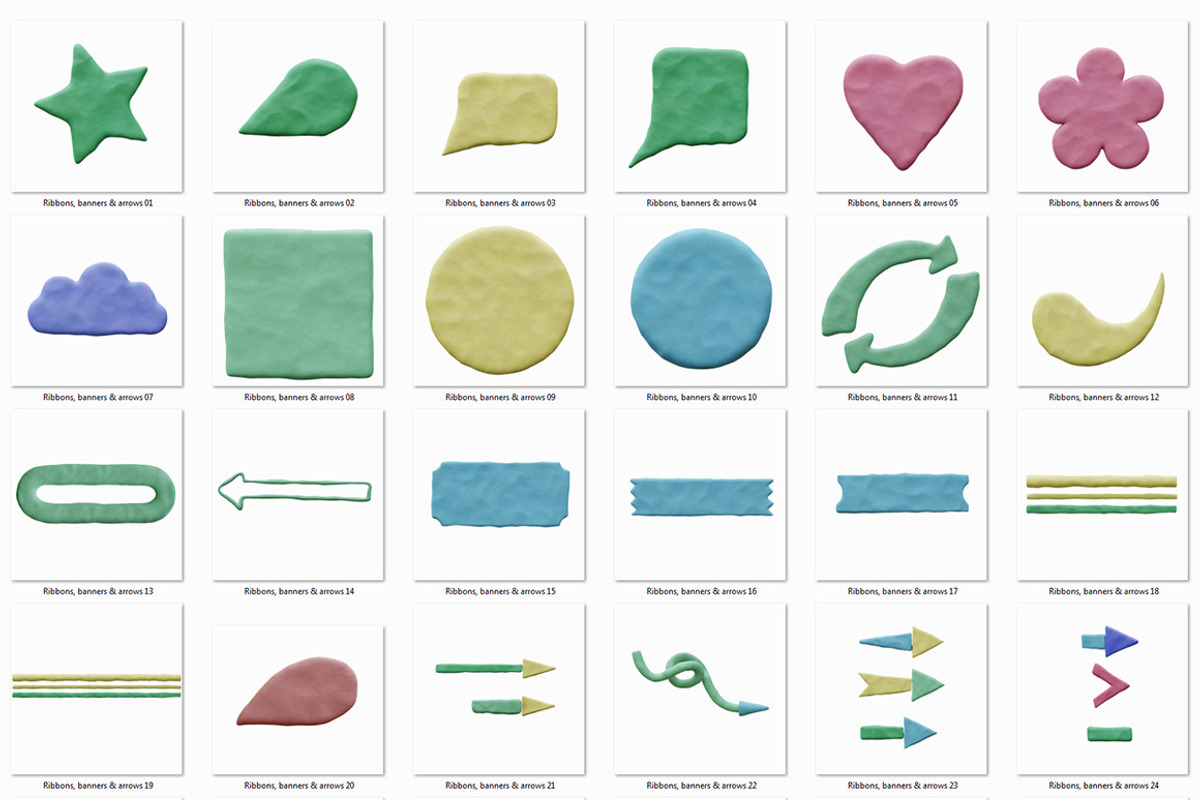 Plasticine Typography Creator, a Background Graphic by TVartworks (Photo 38 of 42)