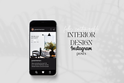Interior Design Instagram Template, a Social Media Template by yesitisprintable (Thumbnail 4 of 6)
