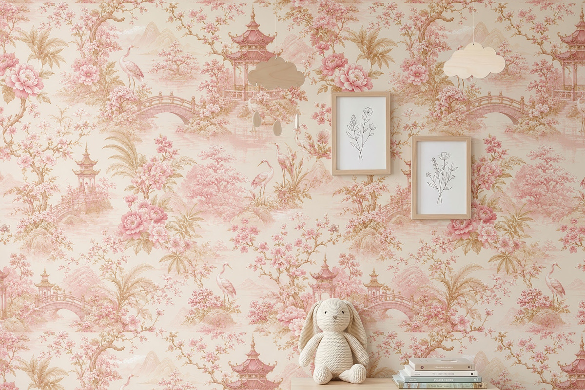 Nursery Wallpaper Mockup PSD, a Household Mockup by 1001 mockups (Photo 10 of 10)