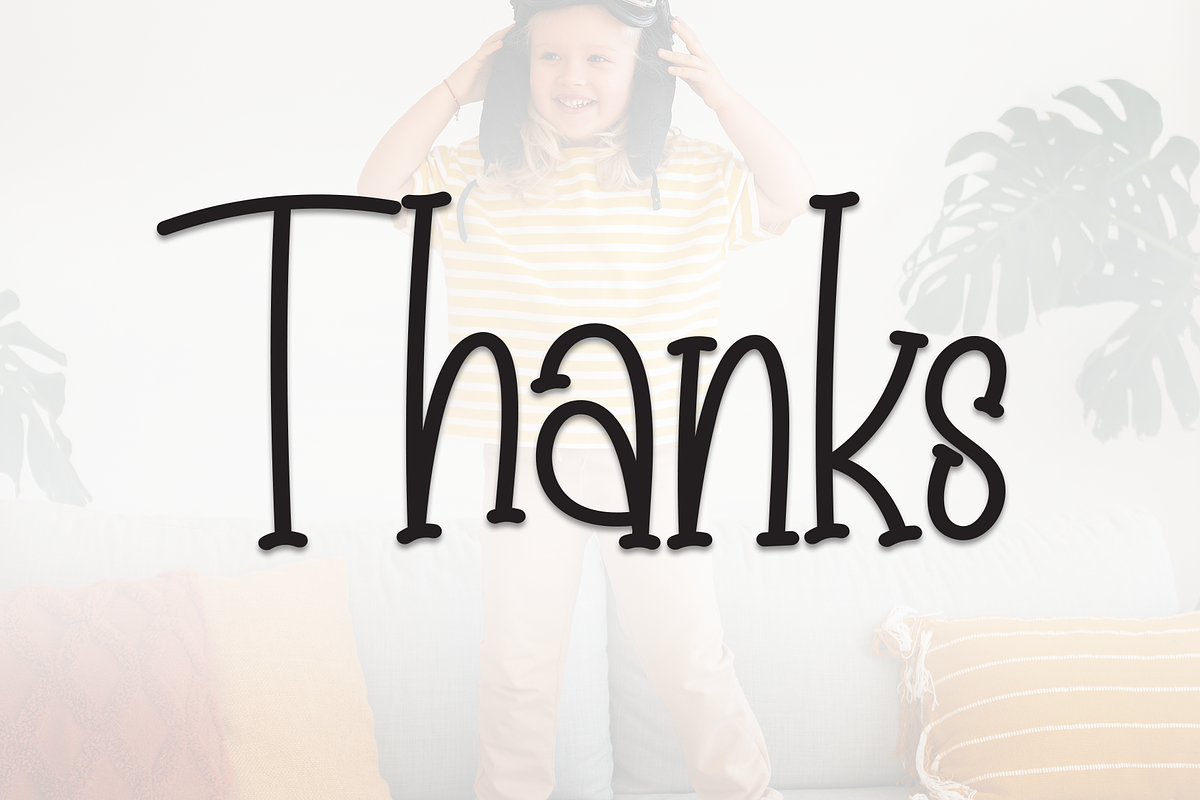 Little Funny | Script Font, a Handwritten Font by Scratchones (Photo 7 of 7)