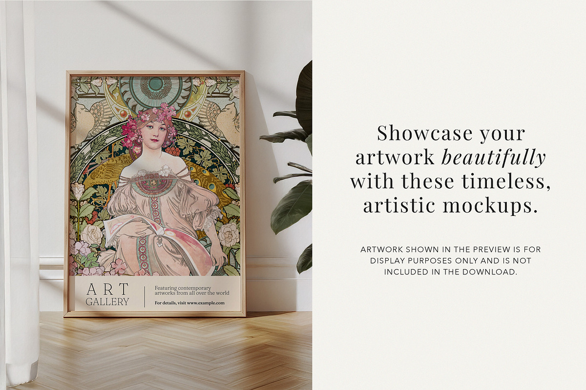 Bohemian Frame Mockup, a Product Mockup by Paper Flowers Studio (Photo 4 of 5)