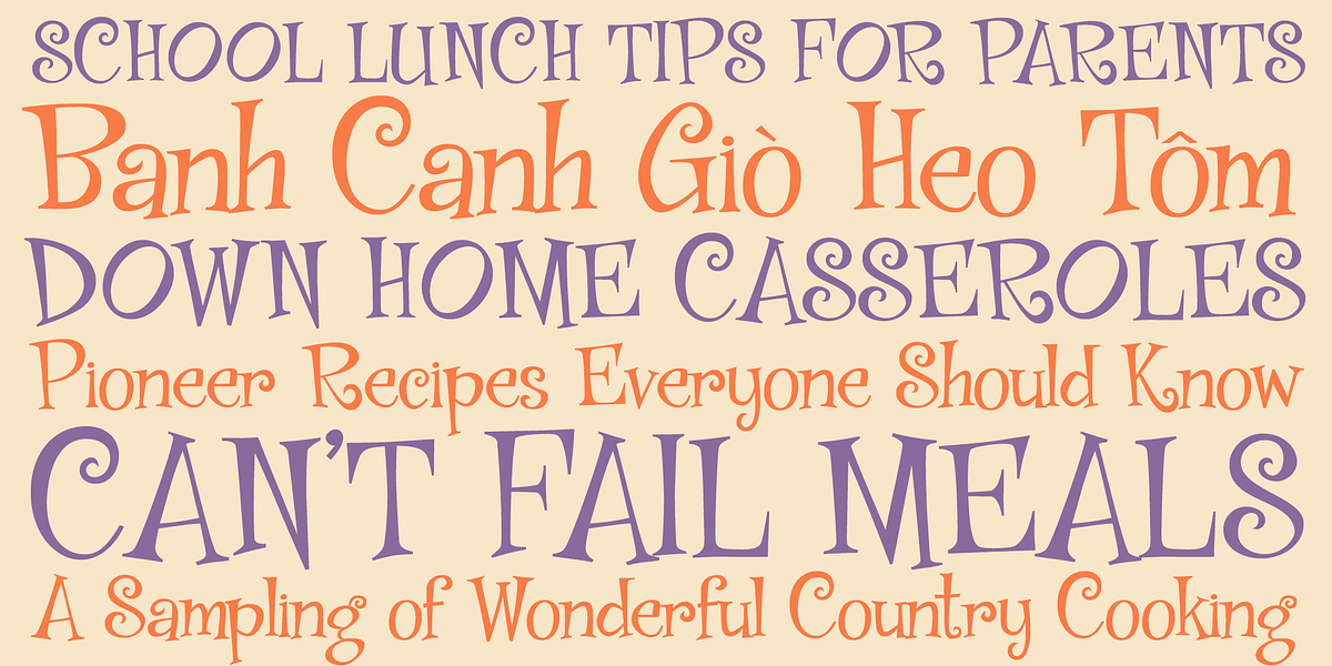 Barquesville, a Font by One Eyed Squid (Photo 5 of 6)