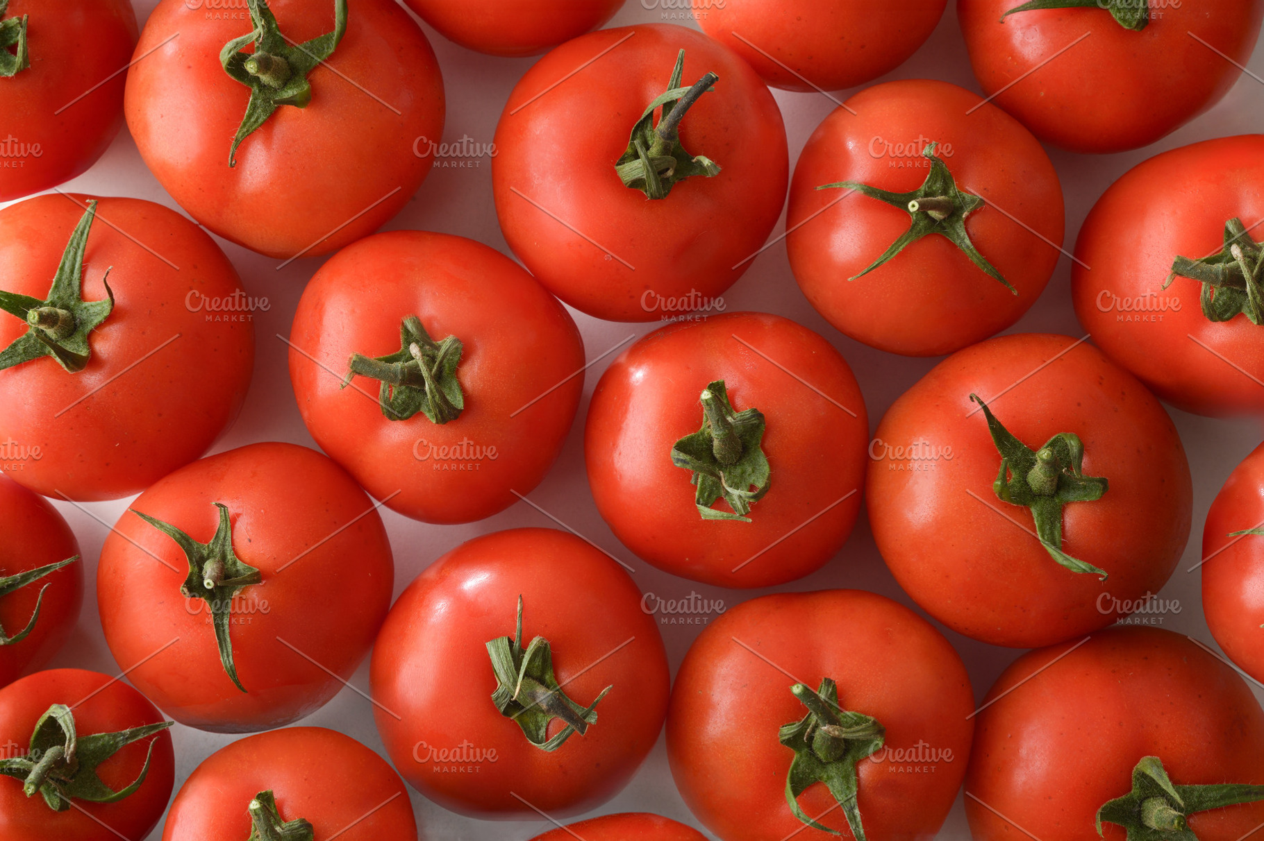 Fresh Red Tomatoes Background Top View, a Food & Drink Photo by Davizro's Market