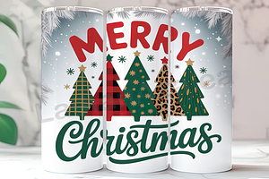 Merry Christmas Tree Tumbler, an Arts & Entertainment Photo by LamanAzalea