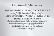 BAFALL, a Serif Font by jaffana.co (Thumbnail 4 of 6)
