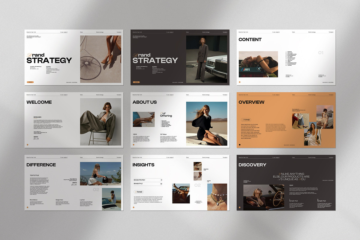Brand Strategy Presentation Template preview 6