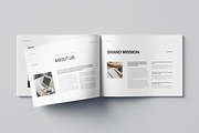 Brand Guidelines Layout | Word & EPS, a Brochure Template by HiveArts (Thumbnail 3 of 13)
