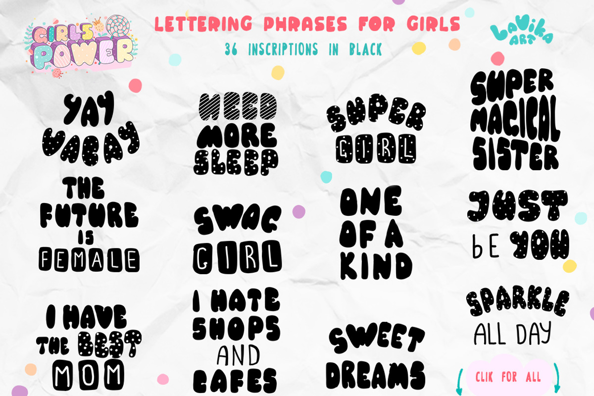 Girls power - character creator, a Person Illustration by LaVika (Photo 11 of 21)