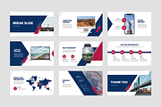 USA Presentation Keynote Template, a Presentation Template by Flat Icons (Thumbnail 2 of 4)