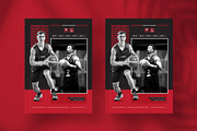 Basketball Matchday Flyer Template, a Flyer Template by Tanmoy Topu (Thumbnail 3 of 6)