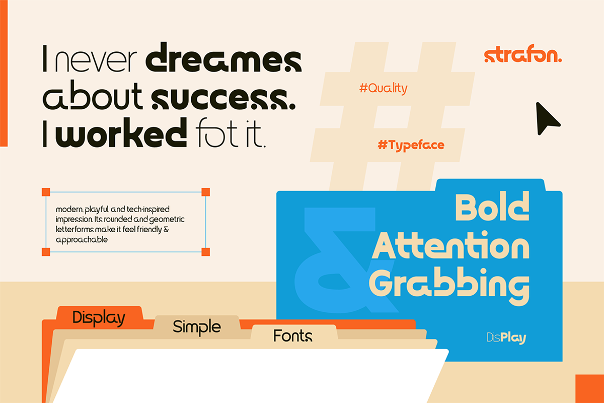 Strafon, a Sans Serif Font by Artisan Themes (Photo 3 of 11)
