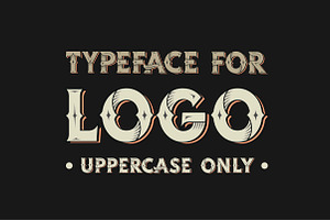 Western Vintage Font.Uppercase Only