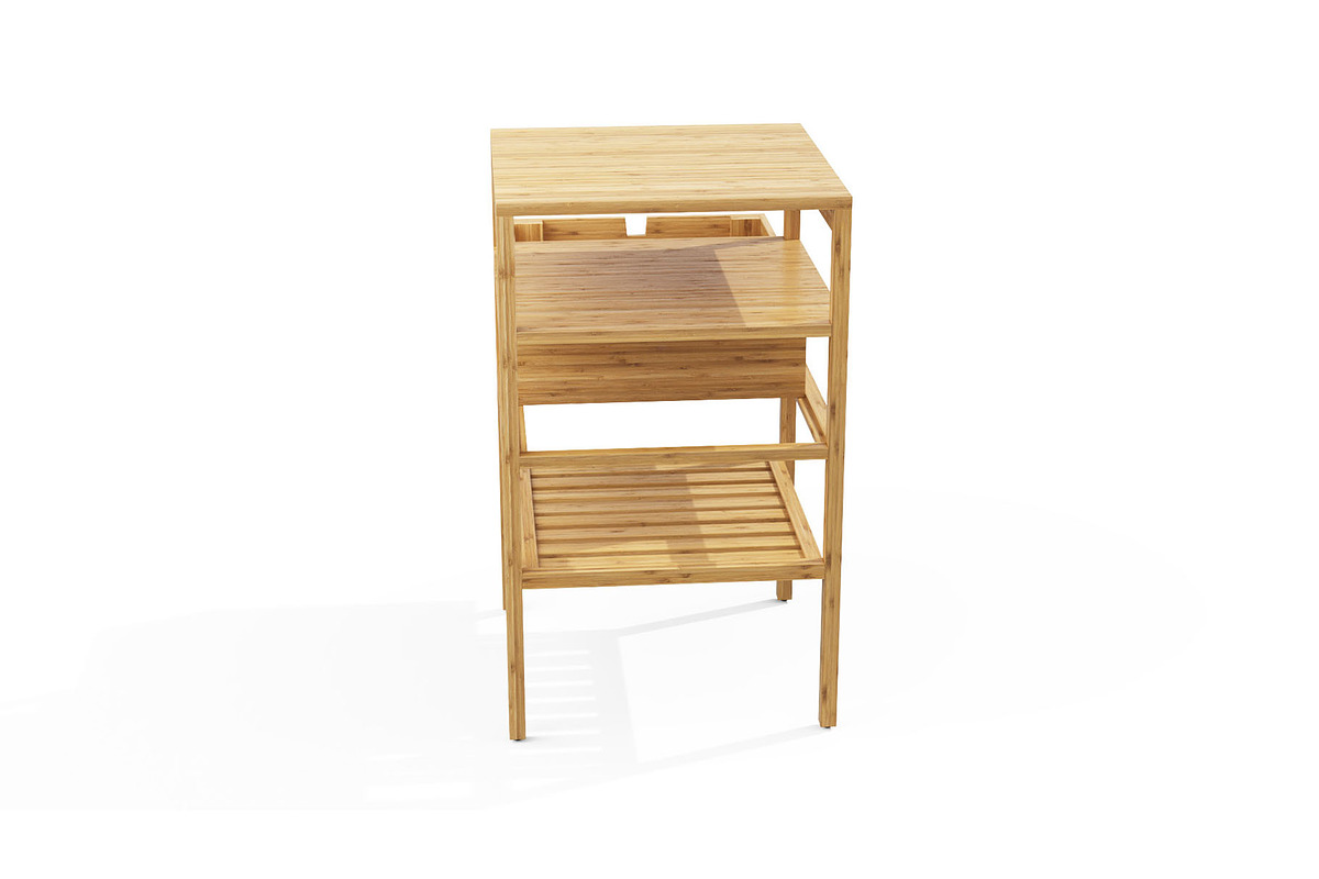 Bedside Table - IKEA NORDKISA, a Furniture 3D Model by 3DCargo (Photo 15 of 26)