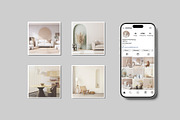 Instagram Post Mockup, a Social Media Template by Graphiculon (Thumbnail 4 of 11)