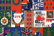 Christmas vector greeting cards, a Wallpaper Graphic by Ardea-studio (Thumbnail 1 of 7)