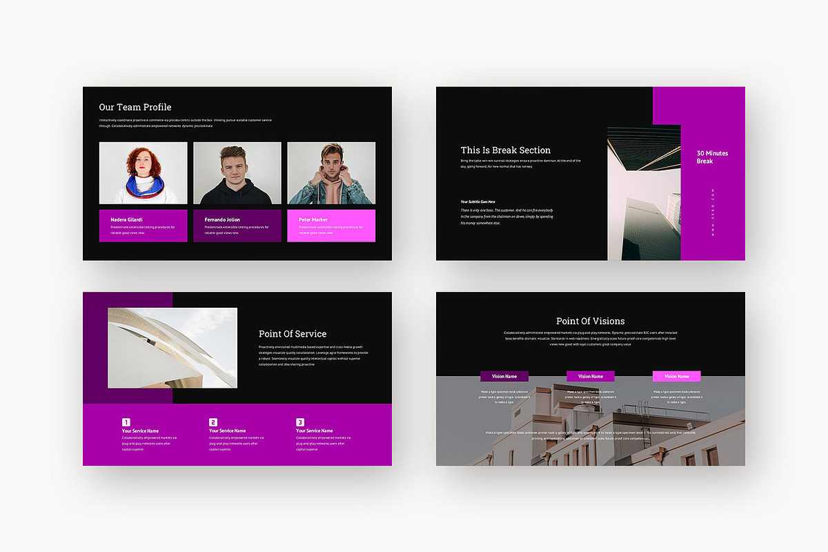 Sebo : Creative Pitch Powerpoint, a Presentation Template by Punkl Camp (Photo 12 of 16)