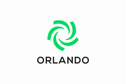 Circular Twist Hurricane Green Logo, a Branding & Logo Template by Signatoro (Thumbnail 1 of 3)