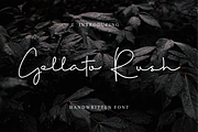 Gellato Rush, a Script Font by MenkType Studio (Thumbnail 1 of 6)