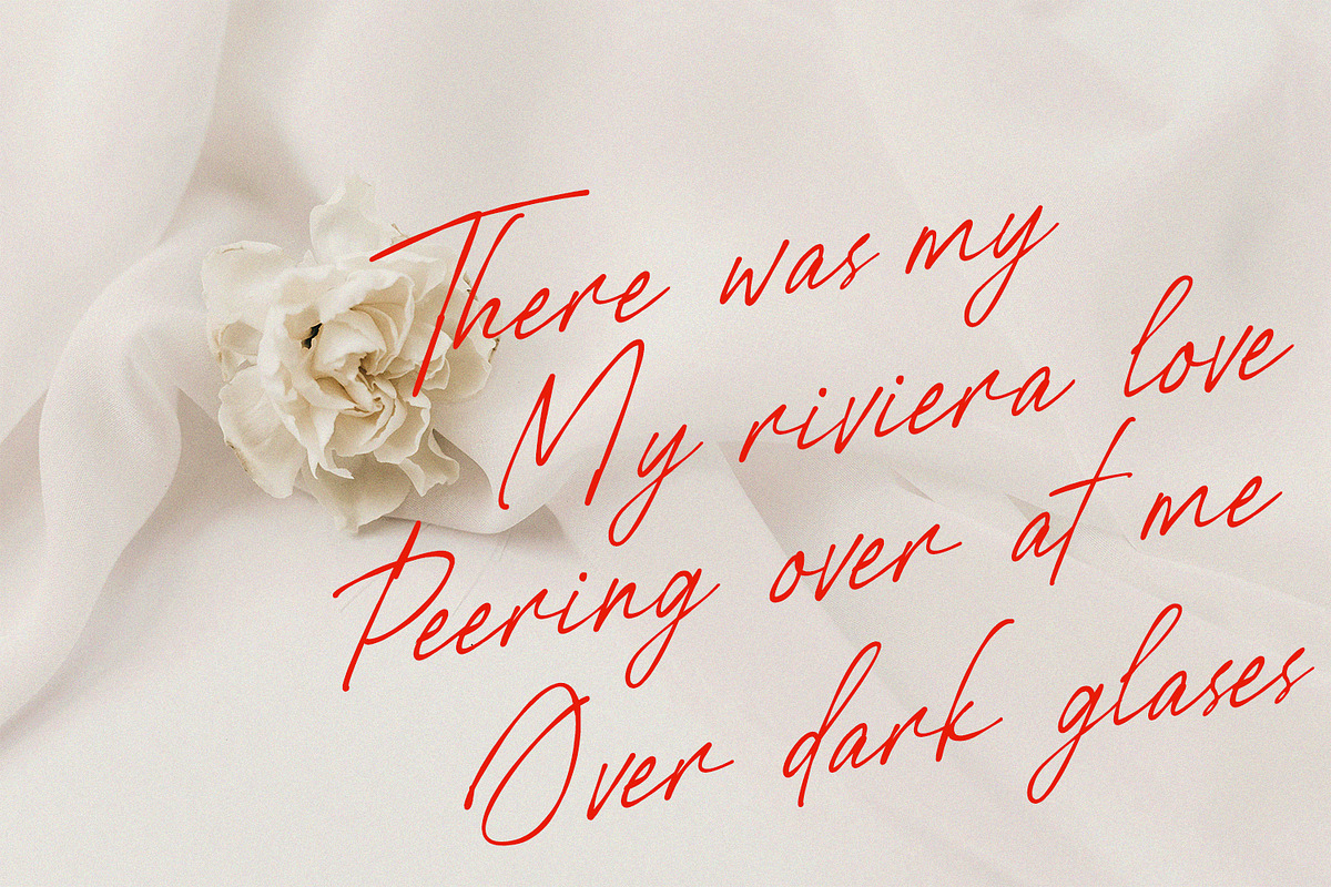 Birjhon Casual Signature Brush Font, a Script Font by Maulana Creative (Photo 3 of 7)