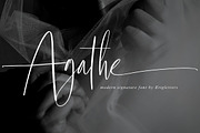 Agathe Handwritten Script, a Handwritten Font by etigletters (Thumbnail 9 of 9)