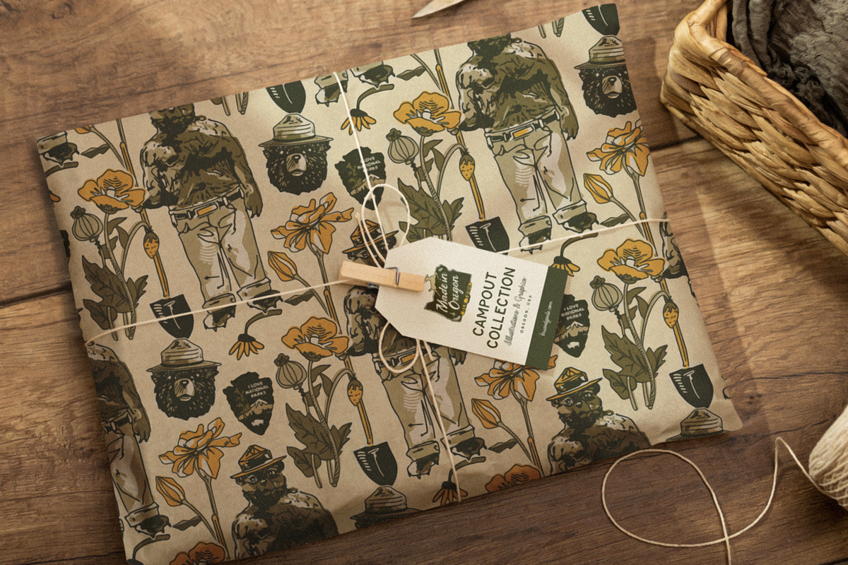 Oregon Campout: Patterns + Graphics, a Pattern Graphic by Bruised Goods (Photo 5 of 21)
