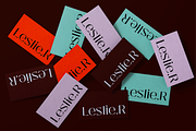 Colorful Business Card Template, a Business Card Template by LePosey Studio (Thumbnail 1 of 8)