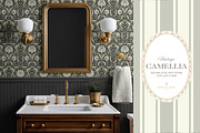 Arts & Crafts Floral Patterns Black, a Pattern Graphic by Eclectic Anthology (Thumbnail 7 of 10)