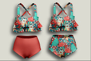 Swimming Suit Mockup, an Advertising Mockup by PudraART (Thumbnail 5 of 8)