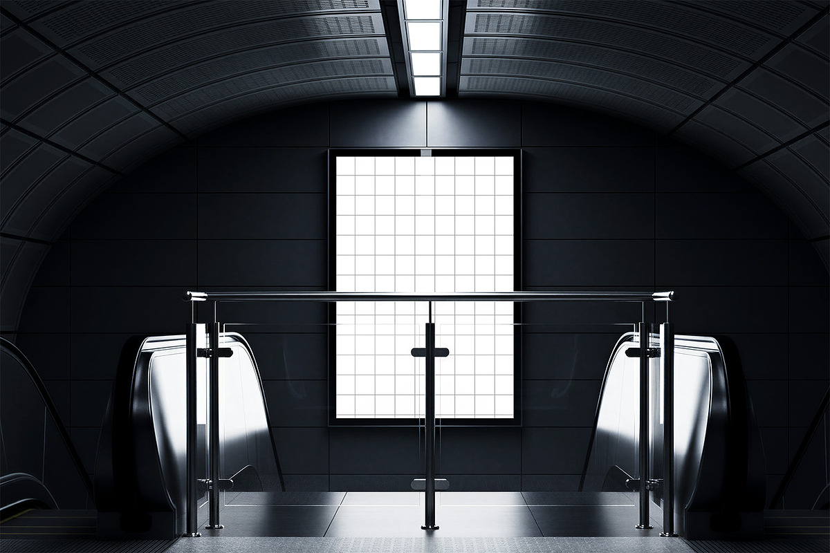 Indoor Screen Billboard Mockup, an Advertising Mockup by Nathatype (Photo 7 of 9)