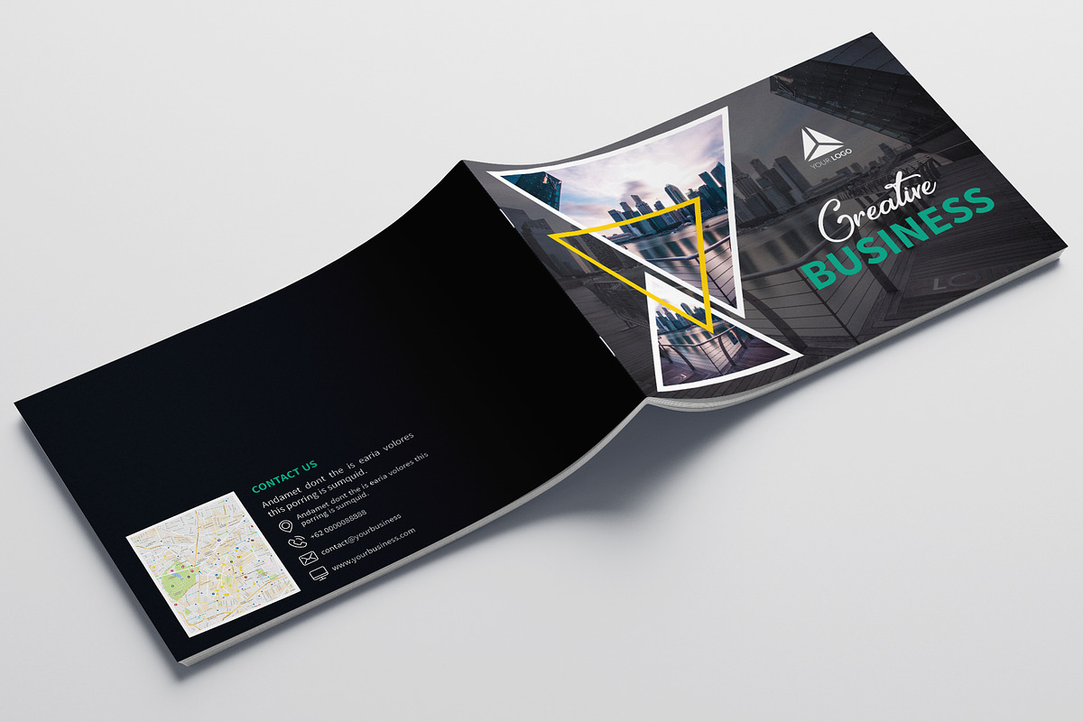 A5 Creative Brochure, a Brochure Template by BoriesBechker (Photo 3 of 8)