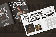 Berguna - A Serif Display Typeface, a Serif Font by Mbonster Design Studio (Thumbnail 7 of 10)