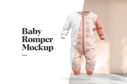 Baby Romper Mockups, an Apparel Mockup by rebrandy