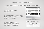 Notion Productivity Planner, a Templates & Theme by BRANDcontent (Thumbnail 8 of 8)