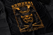 Samurai Warrior, an Illustration by Harry Kasyanov (Thumbnail 3 of 5)