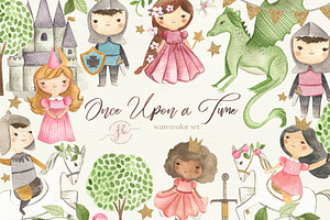 Once Upon a Time, a Texture Illustration by Flora+Bear