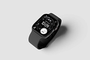 Apple Watch Mockup, a Wearable Device Mockup by seramoe (Thumbnail 2 of 5)